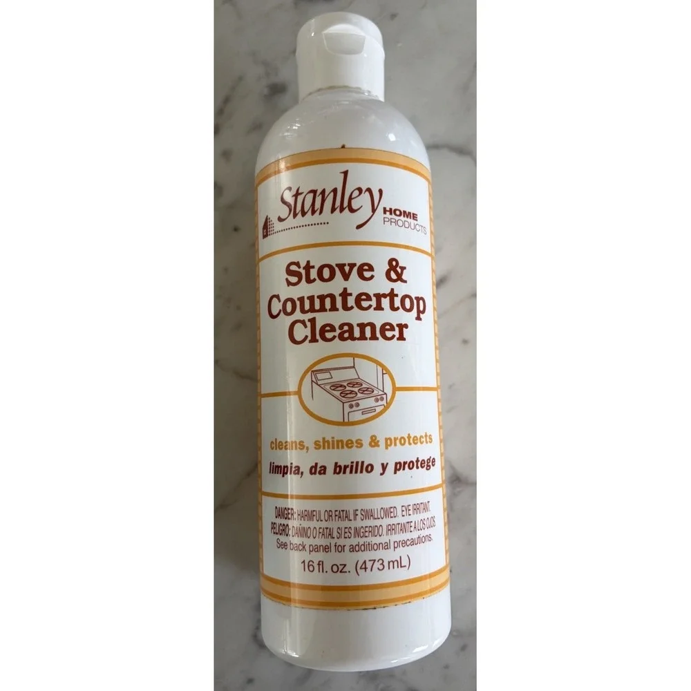 Stanley Home Products Countertop Stove Oven Cleaner Cleanser Clean Protect Shine